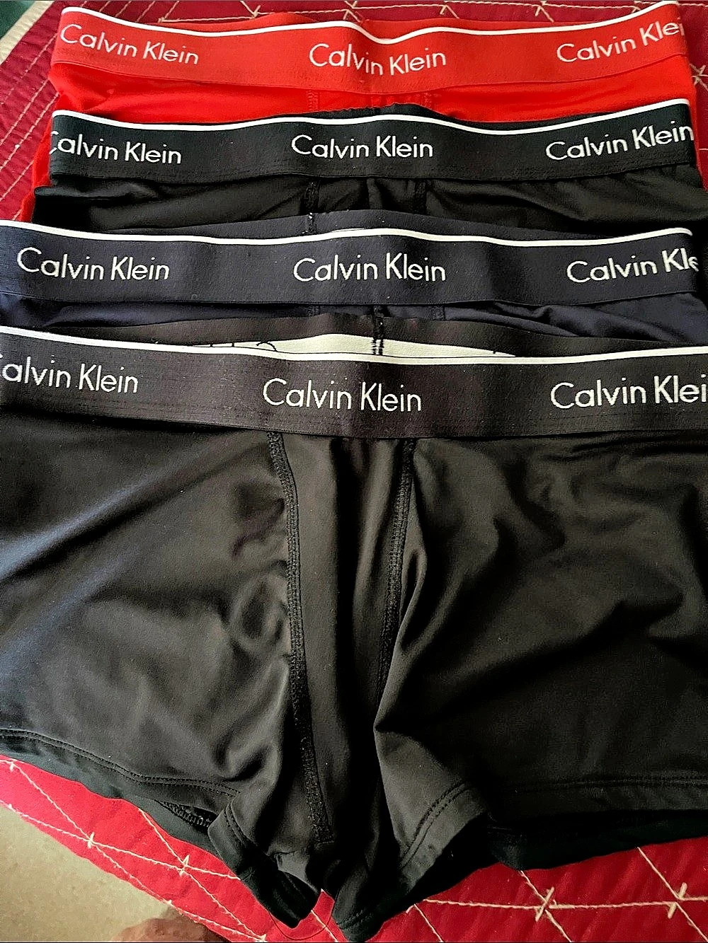 Calvin Klein Boxer Briefs (4) - Mens: Medium.